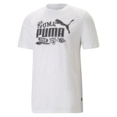 Puma Majice bela XXL Graphics Icon Tee