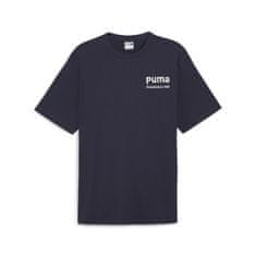 Puma Majice mornarsko modra XXL Team Graphic Tee