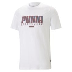 Puma Majice bela L Graphics Retro Tee