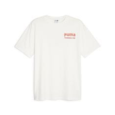 Puma Majice bela S Team Graphic Tee