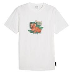 Puma Majice bela L Graphics Spritz Tee