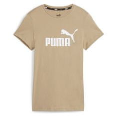 Puma Majice bež S Ess Logo Tee