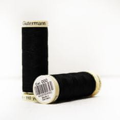 Gutermann Polyesterska Preja, 100 m, Črna (Col.000)