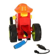 WOWO RC Traktor na daljinsko upravljanje - Traktor na daljinsko vodenje z RC upravljanjem, zvokom skakanja in plesa