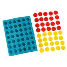 WOWO Happy Four Puzzle Game - Happy Four Puzzle Game Dimenzije 25x19x20cm