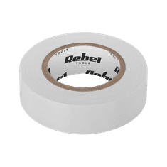 shumee REBEL lepilni izolirni trak (0,13 mm x 19 mm x 10 yd) bel