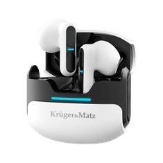 shumee Kruger & Matz M8 brezžične in-ear slušalke - bele