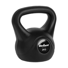 shumee Bitumenski kettlebell 2 kg REBEL ACTIVE