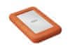 Zunanji trdi disk LaCie Rugged Mini, 1 TB, 5400 RPM, 2.5", Micro-USB B 3.2 Gen 1, Vodoodporen in udarno odporen, srebrne in oranžne barve