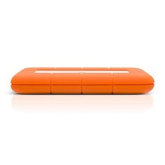 Laco Zunanji trdi disk LaCie Rugged Mini, 1 TB, 5400 RPM, 2.5", Micro-USB B 3.2 Gen 1, Vodoodporen in udarno odporen, srebrne in oranžne barve