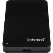 Intenso Intenso Spominska enota 500GB - USB 3.0, Prenosni Zunanji HDD, Hitrost branja 85 MB/s, Hitrost pisanja 75 MB/s, Združljiv z Windows in Mac OS