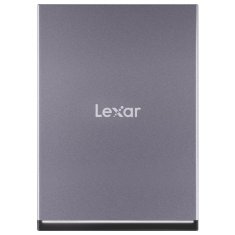 Lexar Lexar SL210 500 GB USB Type-C SSD - Sivi, visoka hitrost branja do 550 MB/s, odporen na udarce in temperaturne spremembe, s 3-letno garancijo.