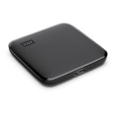 WD Zunanja SSD mpona Western Digital WDBAYN0010BBK-WESN, 1 TB, Thunderbolt tehnologija, Micro-USB B, črna, visoka hitrost branja 400 MB/s, podpora za Mac in Windows.