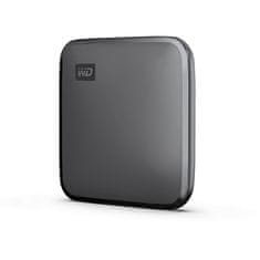 WD Zunanja SSD mpona Western Digital WDBAYN0010BBK-WESN, 1 TB, Thunderbolt tehnologija, Micro-USB B, črna, visoka hitrost branja 400 MB/s, podpora za Mac in Windows.