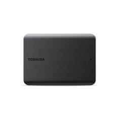 Toshiba Zunanji trdi disk Toshiba Canvio Basics 1 TB, črn, USB 3.0/2.0, združljiv z Windows in Mac sistemi, 2 leti garancije, idealen za shranjevanje podatkov.