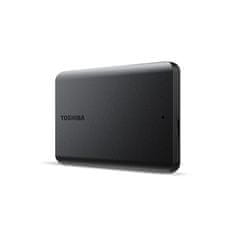 Toshiba Zunanji trdi disk Toshiba Canvio Basics 1 TB, črn, USB 3.0/2.0, združljiv z Windows in Mac sistemi, 2 leti garancije, idealen za shranjevanje podatkov.