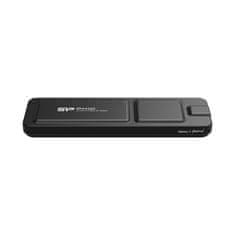 Silicon Power Zunanji prenosni SSD Silicon Power PX10 2 TB, visoka hitrost 1050 MB/s, USB 3.2, aluminijasta ohišje, podpira Windows, Mac, iOS, Android, PS5, Xbox Series X|S