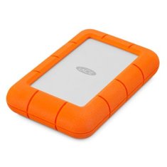 Laco Zunanji trdi disk LaCie Rugged Mini, 1 TB, 5400 RPM, 2.5", Micro-USB B 3.2 Gen 1, Vodoodporen in udarno odporen, srebrne in oranžne barve