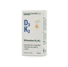 CannabiGold Formula za olje CannabiGold VITAMIN D3 IZ LANOLINA + VITAMIN K2 (MK-7) IZ NATTA