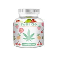 Sweet CBD CBD Jelly - sladki CBD 100 mg mešanica okusov