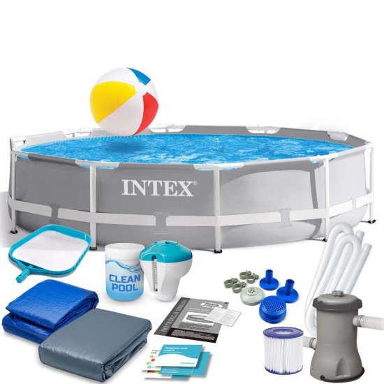 Intex Stojalo za vrtni bazen 305 x 76 cm 15in1 komplet INTEX 26702