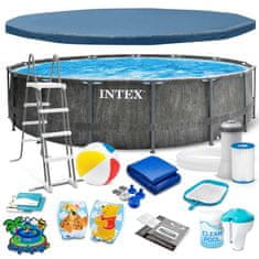 Intex Vrtni okvir za bazen 457 x 122 cm 18in1 komplet INTEX 26742