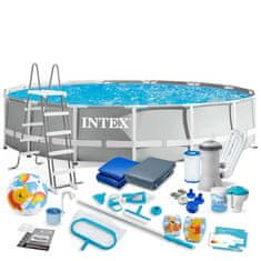 Intex Vrtni okvir bazen 457 x 107 cm Komplet 21 v 1 INTEX 26724