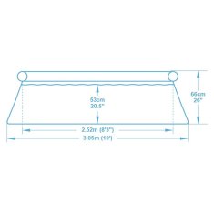 Bestway Vrtni otroški bazen 305 x 66 cm 9v1 Bestway 57458