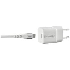 Intenso 30W GaN napajalnik s priključkom USB-C W30C + USB-C kabel 60W 1.5M