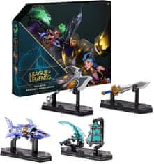 Spin Master League of Legends True Metal Weaponry 4-pack