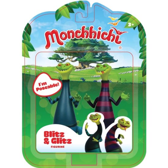 Monchhichi MONCHHICHI Blitz in Glitz figurice 2pak 10cm