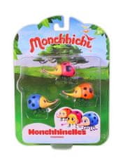 Monchhichi MONCHHICHI Monchhinelles figurice 3pak 4cm