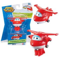 Bullyland Super Wings robotski transformator Jett letalo 5cm