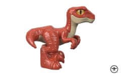 Mattel Imaginext Jurski svet Baby Dino Raptor Rdeča 7cm