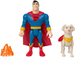 Mattel Fisher Price Liga super hišnih ljubljenčkov Superman in Krypto