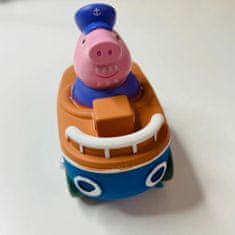 HASBRO Hasbro Peppa Pig dedek z vozilom 8cm figurice