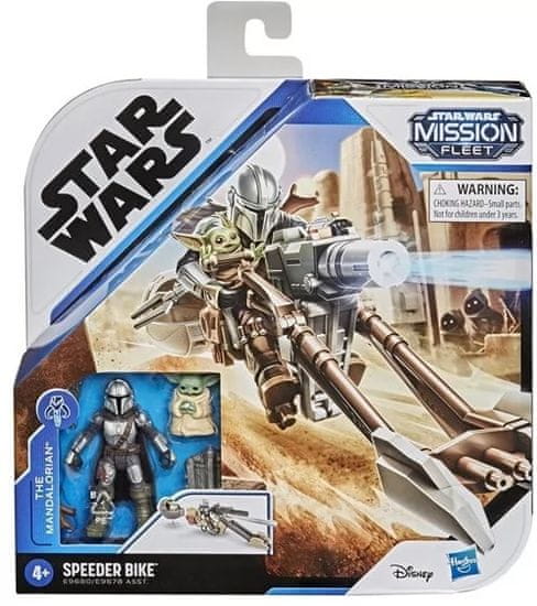 HASBRO Hasbro Star Wars Misija Flota Speeder Bike Mandal