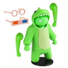 Sambro P.M.I. Gang Beasts Green 12cm figurica