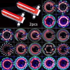 Miramarket Spoke Light LED osvetlitev kolesa 2 kosa.