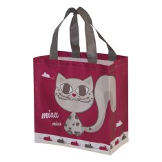 Fraspo Nakupovalna vrečka 10L 25x15x27 Kitikat maroon 1pc