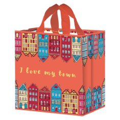 Fraspo Nakupovalna torba 24L 35x20x35cm City oranžna 1 kos