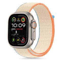 Tech-protect Nylon pašček za Apple Watch 40/41/42mm, cream