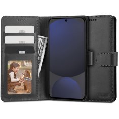 Tech-protect Wallet knjižni ovitek za Samsung Galaxy S24 FE, črna