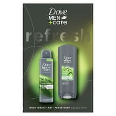 Dove Men+Care Refresh darilni set za nego telesa