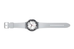 Samsung Galaxy Watch 6 Classic pametna ura, 47mm, BT, srebrna + Buds FE slušalke, črne