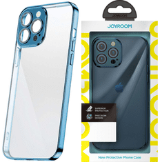 Joyroom OVITEK JOYROOM CHERY MIRROR CASE ZA OHIŠJE IPHONE 13 S KOVINSKIM OKVIRJEM MODER (JR-BP907 ROYAL BLUE)