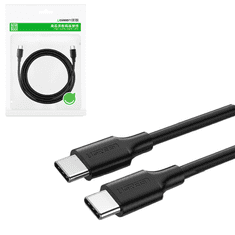 Ugreen UGREEN USB TYPE C KABEL ZA POLNJENJE IN PRENOS PODATKOV 3A 3M ČRN (60788)