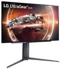 LG 27GS95QE UltraGear gaming monitor, 27, OLED, 16:9, 2560x1440, 240Hz, 2x HDMI, DP (27GS95QE-B)