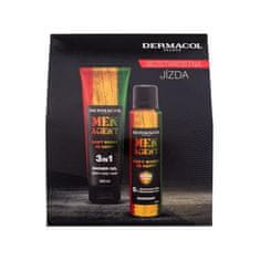 Dermacol Men Agent Don't Worry Be Happy Set gel za prhanje 250 ml + deodorant 150 ml za moške