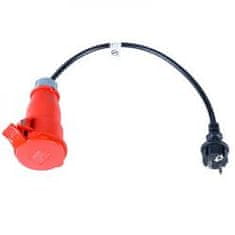 Akyga Adapter CEE 7/7 230V/16A na CEE 5-pin 50cm